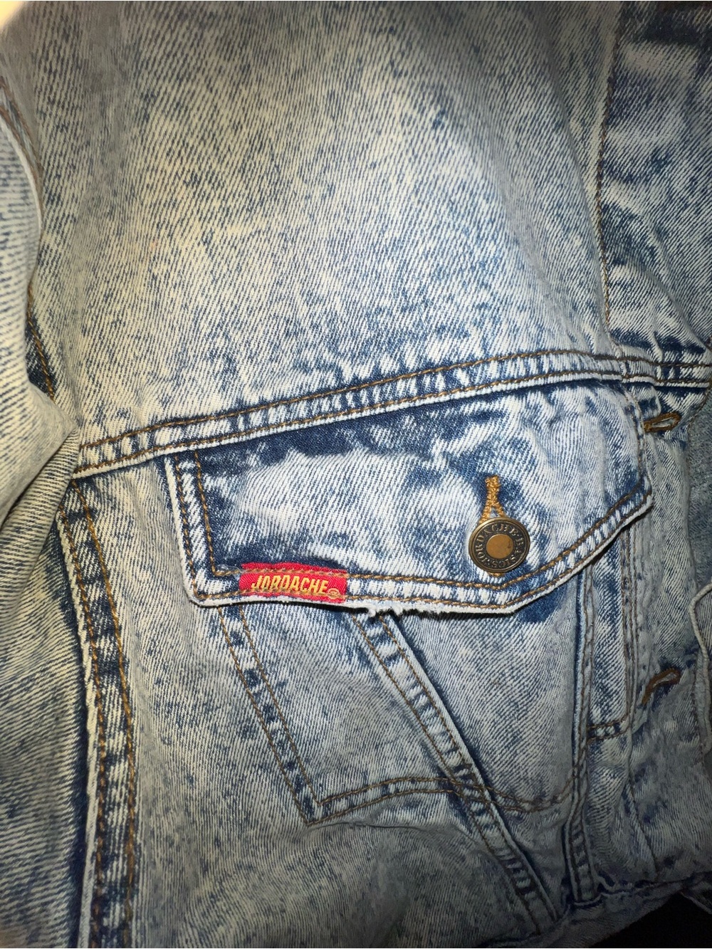 Jordache Light Blue Washed Men's Denim Jacket